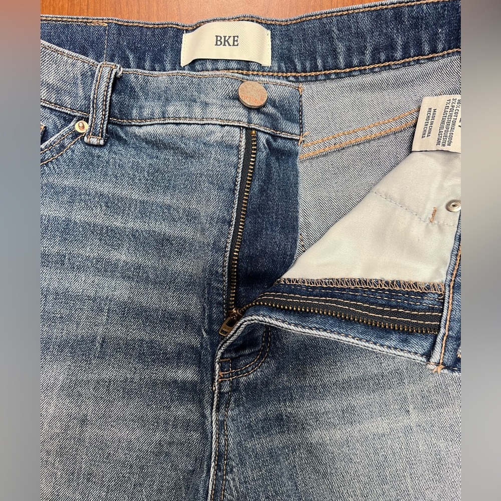 BKE Denim Parker Women’s High‎ Rise Jean Shorts - Picture 7 of 8